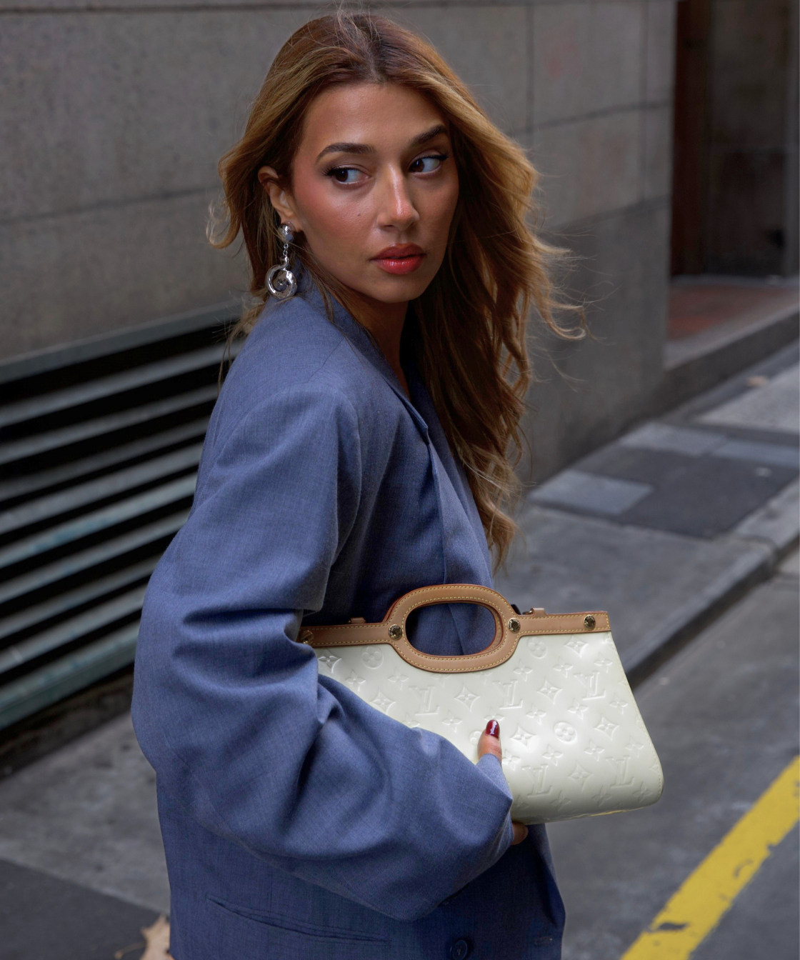 Louis Vuitton Monogram Vernis Roxbury Drive Bag
