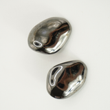 Yves Saint Laurent 1980s-1990's Sculptural Oval Earrings