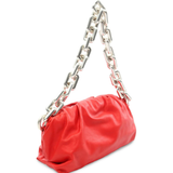 Bottega Veneta Red Chain Pouch Bag