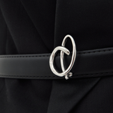 Givenchy 1990s Silver Sculptural Couture Brooch