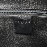 Céline Macadam Brown | Black Boston Bag