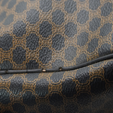 Céline Macadam Brown | Black Boston Bag