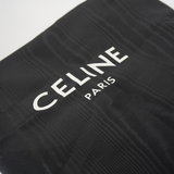 Céline Macadam Brown | Black Boston Bag