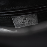 Gucci Bamboo Nylon Leather Black Shoulder Bag
