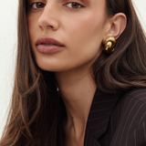 Christian Dior 1980's Gold Knot Earrings