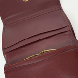 Cartier - c. 1980s Must de Cartier Bordeaux Leather Wallet