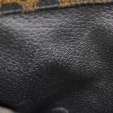 Céline Macadam Brown | Black Boston Bag
