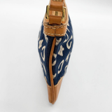 Celine C Macadam Denim Shoulder Bag Pouch