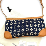 Celine C Macadam Denim Shoulder Bag Pouch