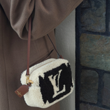 Louis Vuitton FW19 Rare Monogram Teddy Beach Pouch