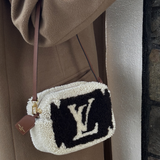 Louis Vuitton FW19 Rare Monogram Teddy Beach Pouch