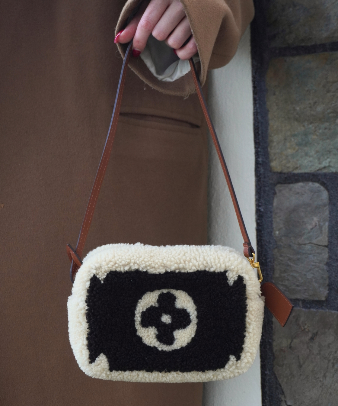 Louis Vuitton FW19 Rare Monogram Teddy Beach Pouch