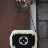 Louis Vuitton FW19 Rare Monogram Teddy Beach Pouch