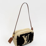 Louis Vuitton FW19 Rare Monogram Teddy Beach Pouch