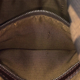 Fendi Vintage Zucca Canvas Crescent Hobo Mamma Baguette Bag