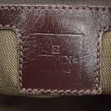 Fendi Vintage Zucca Canvas Crescent Hobo Mamma Baguette Bag