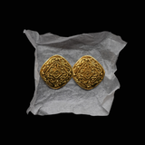 Chanel 1980's Rare CC Arabesque Filigree Clip-On Earrings