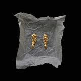 Christian Dior 1990’s-2000’s Rare Floral Swing Drop pierced Earrings