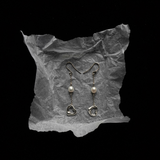 Tiffany & Co. Elsa Peretti Open Heart Pearl Drop Earrings