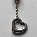 Tiffany & Co. Elsa Peretti Open Heart Pearl Drop Earrings