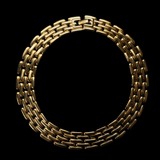 Givenchy 1980's Gold Watch Chain Necklace