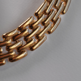 Givenchy 1980's Gold Watch Chain Necklace