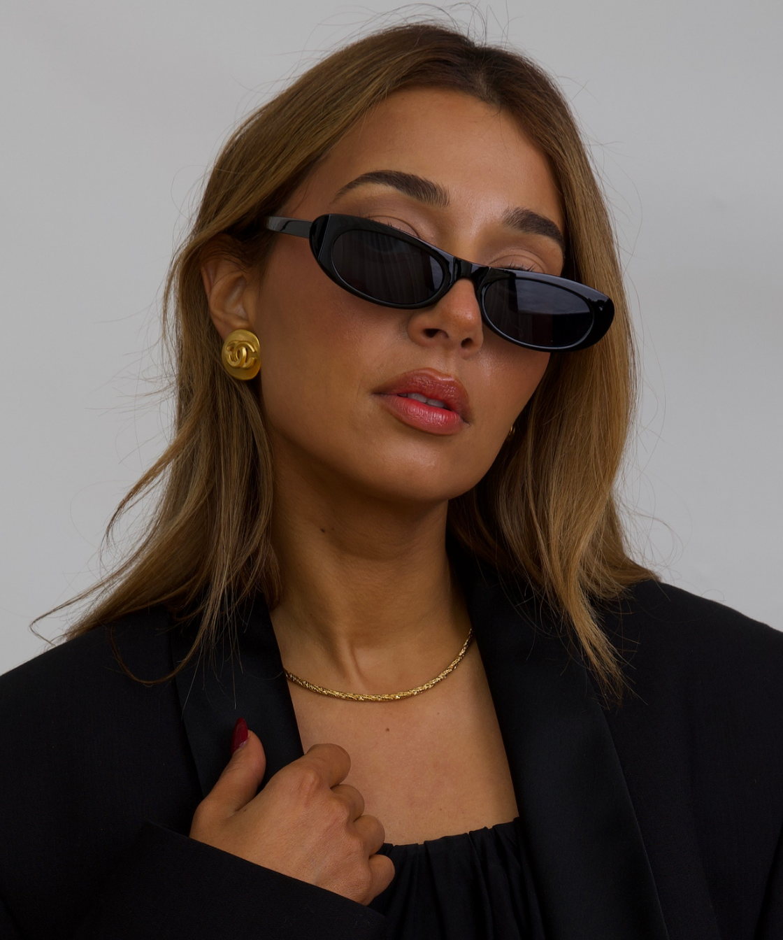 Givenchy 1970's Braided Gold Plated Rope Chain Necklace