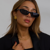 Givenchy 1970's Braided Gold Plated Rope Chain Necklace